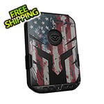 Vaultek Lifepod 2.0 Rugged Airtight Water Resistant Safe with Built-In Lock (American Flag Edition)