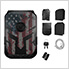 Lifepod 2.0 Rugged Airtight Water Resistant Safe with Built-In Lock (American Flag Edition)
