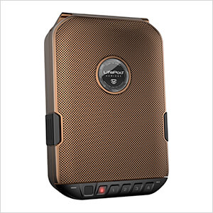 Lifepod Humidor 2.0 Biometric Bluetooth Lock Box (Antique Bronze)