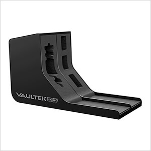 Universal Single Pistol Rack Plus 3 Mag Slots