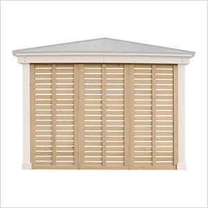10-Foot Meridian Privacy Wall