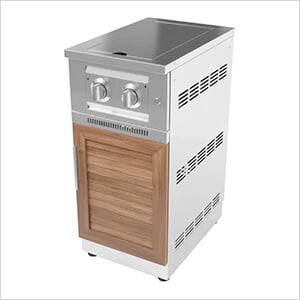 Grove Dual Side Burner and Cabinet (Natural Gas)