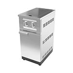 NewAge Outdoor Kitchens Stainless Steel Dual Side Burner and Cabinet (Liquid Propane)