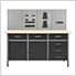 5-Foot Workbench Cabinet System with Pegboard