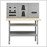 4-Foot Workbench with Pegboard