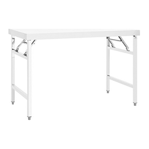 47.2" x 24" Stainless Steel Folding Work Table