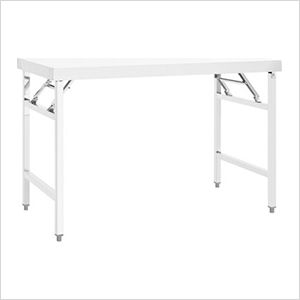 47.2" x 24" Stainless Steel Folding Work Table