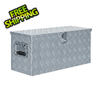 vidaXL 31.5" x 11.8" x 13.8" Aluminum Storage Box