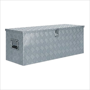43.5" x 15.2" x 15.7" Aluminum Storage Box