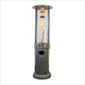 Vulcan 32K BTU Flame Tower Heater (Hammered Black)