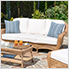 Sea Pines 6-Piece Seating Set (Mojave / Canvas Natural)