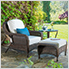 Sea Pines 3-Piece Seating Set (Java / Canvas Canvas)