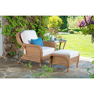 Sea Pines 3-Piece Seating Set (Mojave / Canvas Canvas)