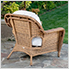 Sea Pines Chair and Side Table Set (Mojave / Canvas Natural)