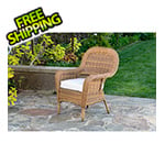 Tortuga Outdoor Sea Pines Dining Chair (Mojave / Canvas Natural)