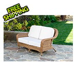 Tortuga Outdoor Sea Pines Loveseat (Mojave / Canvas Natural)