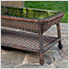 Sea Pines Wicker Coffee Table (Java)