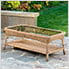 Sea Pines Wicker Coffee Table (Mojave)