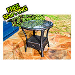 Tortuga Outdoor Sea Pines Side Table (Tortoise)