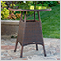 Sea Pines Wicker Bar Table (Java)