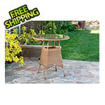 Tortuga Outdoor Sea Pines Wicker Bar Table (Mojave)