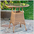 Sea Pines Wicker Bar Table (Mojave)