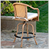 Sea Pines Bar Chair (Mojave / Canvas Natural)