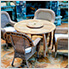 Jakarta Teak 48" Round Dining Table