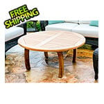 Tortuga Outdoor Jakarta Teak 39.5" Round Coffee Table