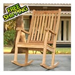 Tortuga Outdoor Jakarta Teak Rocking Chair