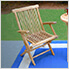 Jakarta Teak Folding Chairs (2-Pack)