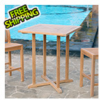 Tortuga Outdoor Jakarta Teak Bar Table