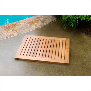 Jakarta Teak Shower Mat