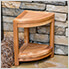 Jakarta Teak Shower Stool