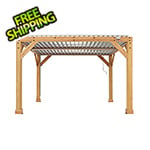 Yardistry 10 x 12 Meridian Louvered Pergola