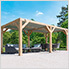 10 x 20 Meridian Louvered Pergola