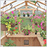 6.7' x 7.8' Meridian Greenhouse