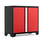 NewAge Garage Cabinets BOLD 3.0 Series Red 36 in. 2-Door Base Cabinet