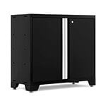 NewAge Garage Cabinets BOLD 3.0 Series Black 36 in. 2-Door Base Cabinet