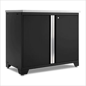 PRO 3.0 Series Black 42 in. Sink Cabinet without Faucet