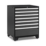 NewAge Garage Cabinets PRO 3.0 Series Grey 7-Drawer Tool Cabinet
