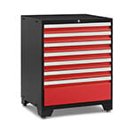 NewAge Garage Cabinets PRO Series Red 7-Drawer Tool Cabinet