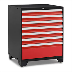 PRO Series Red 7-Drawer Tool Cabinet