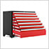 PRO 3.0 Series Red 42 in. 7-Drawer Tool Cabinet