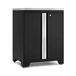 NewAge Garage Cabinets PRO Series Black 28 in. Sink Cabinet without Faucet