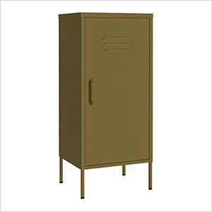 16.7" x 13.8" x 40" Steel Storage Cabinet (Olive Green)
