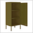 16.7" x 13.8" x 40" Steel Storage Cabinet (Olive Green)