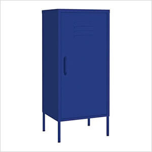 16.7" x 13.8" x 40" Steel Storage Cabinet (Navy Blue)