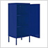 16.7" x 13.8" x 40" Steel Storage Cabinet (Navy Blue)