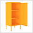 16.7" x 13.8" x 40" Steel Storage Cabinet (Mustard Yellow)